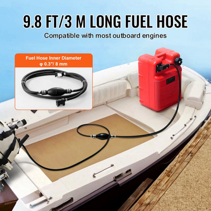 LD-YG-P24 - 6.34 Gallon High-Density Marine Fuel Tank with Gauge