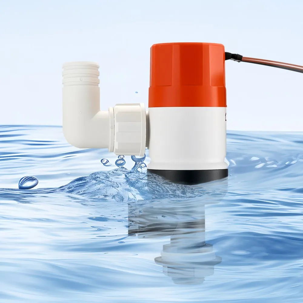 NMBP06-G500-12pro - Durable Livewell Pump 500 GPH for Boats