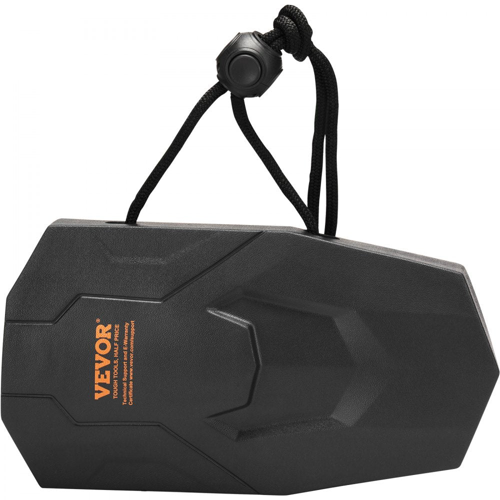 80E20A - Durable 8.6" x 16" Boat Fenders Set with Pump & Ropes