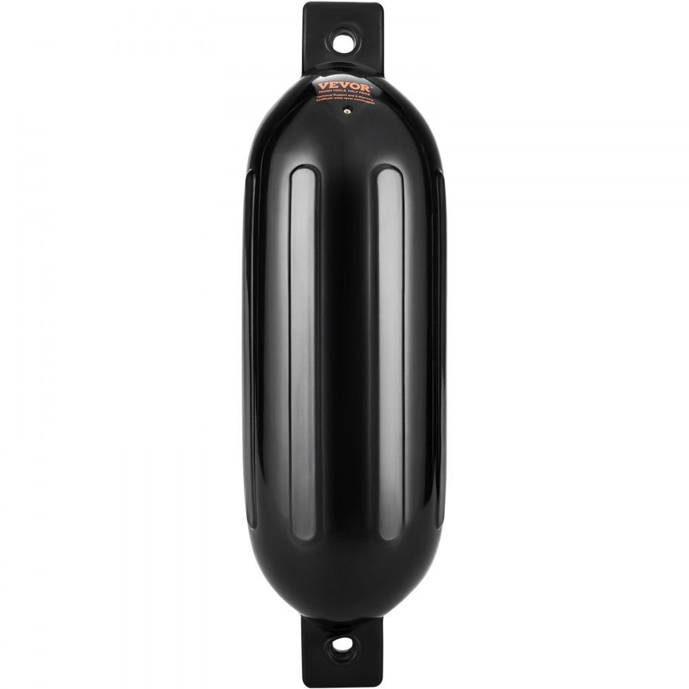 80E01B - 5.5" x 20" PVC Boat Fenders with Durable Ropes and Storage Bag