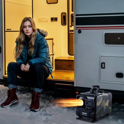 CY5004 - 8KW Diesel Air Heater with Bluetooth & CO Alarm System