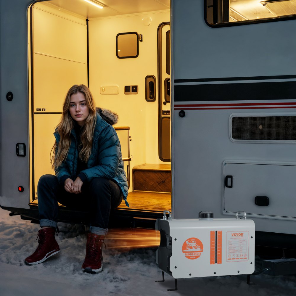 ZM8006 - 8KW Diesel Heater with Bluetooth Control & CO Alarm System