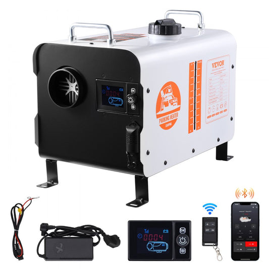ZM8006 - 8KW Diesel Heater with Bluetooth Control & CO Alarm System