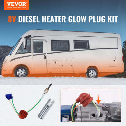 010780896938 - Ceramic Glow Plug Kit for 2KW, 5KW, & 8KW Diesel Heaters