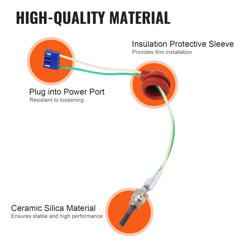 010780896938 - Ceramic Glow Plug Kit for 2KW, 5KW, & 8KW Diesel Heaters