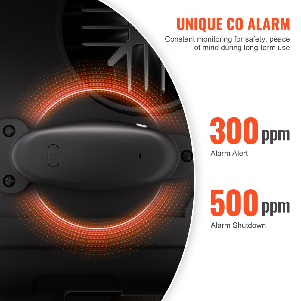 XMZ-TB20 - Compact 8KW Diesel Heater with Bluetooth Control and CO Alarm