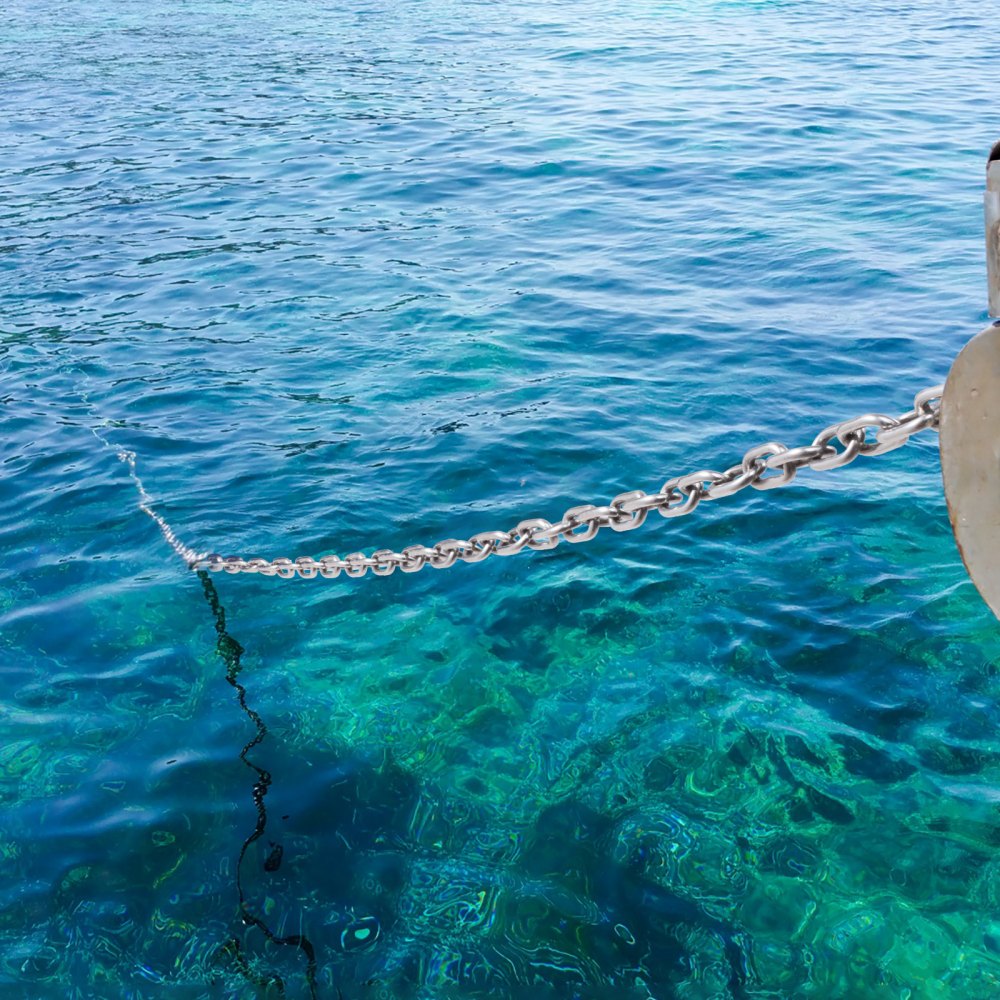 SH006-TZ-1/4" x 4' Heavy-Duty VEVOR Boat Anchor Chain