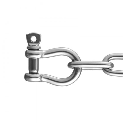 SH006-TZ-1/4" x 4' Heavy-Duty VEVOR Boat Anchor Chain