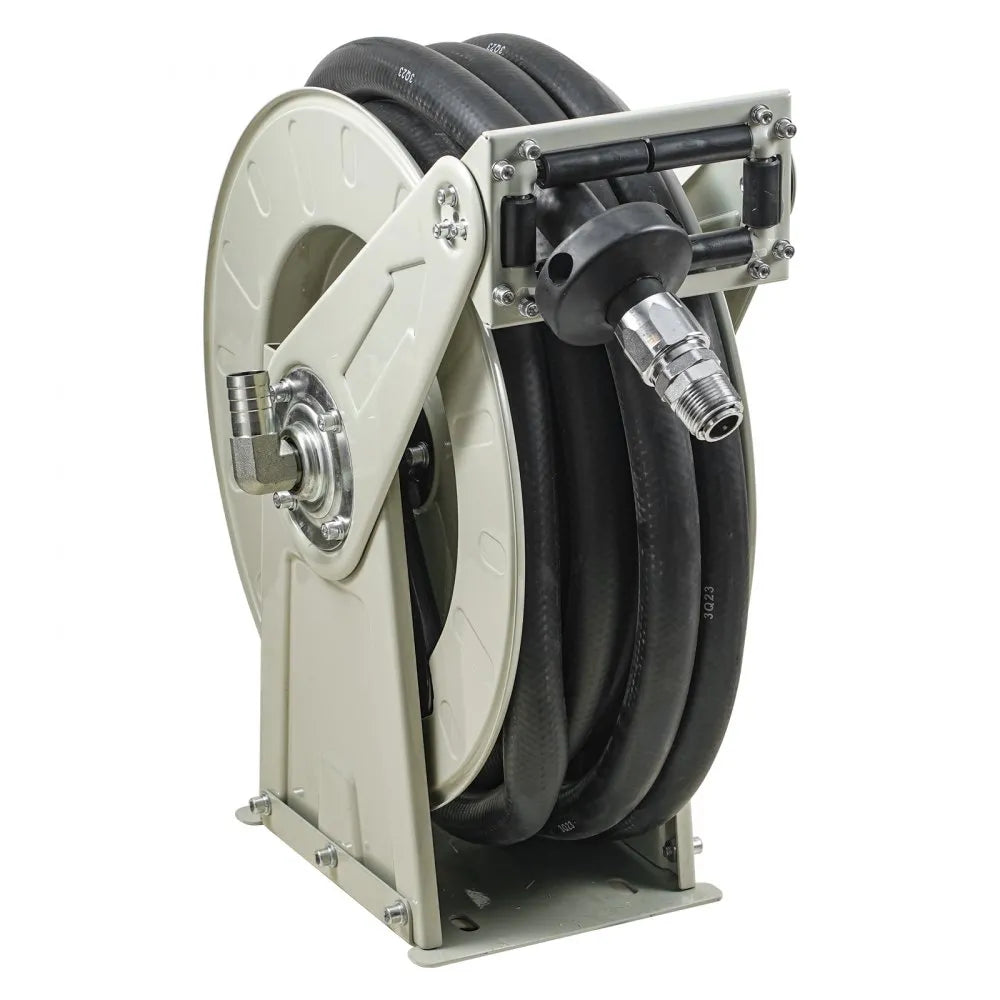 1224BT-100-5 - Heavy-Duty 1" x 33' Retractable Diesel Hose Reel