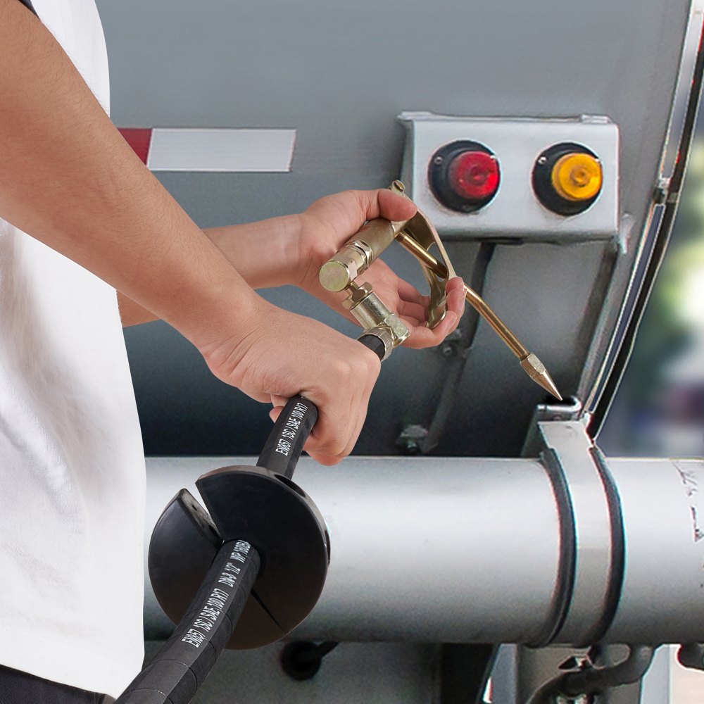 1224BT-100 - Heavy-Duty Grease Hose Reel, 1/4" x 50' for Extreme Conditions