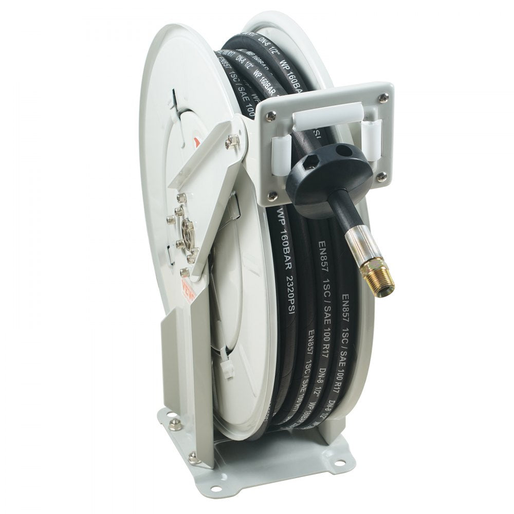 1224BT-100 - Heavy-Duty Grease Hose Reel, 1/4" x 50' for Extreme Conditions