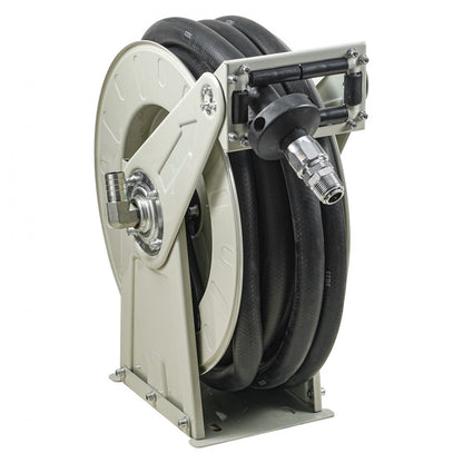 1224BT-100-2 - VEVOR 3/4" x 50' Durable Fuel Hose Reel with Automatic Nozzle