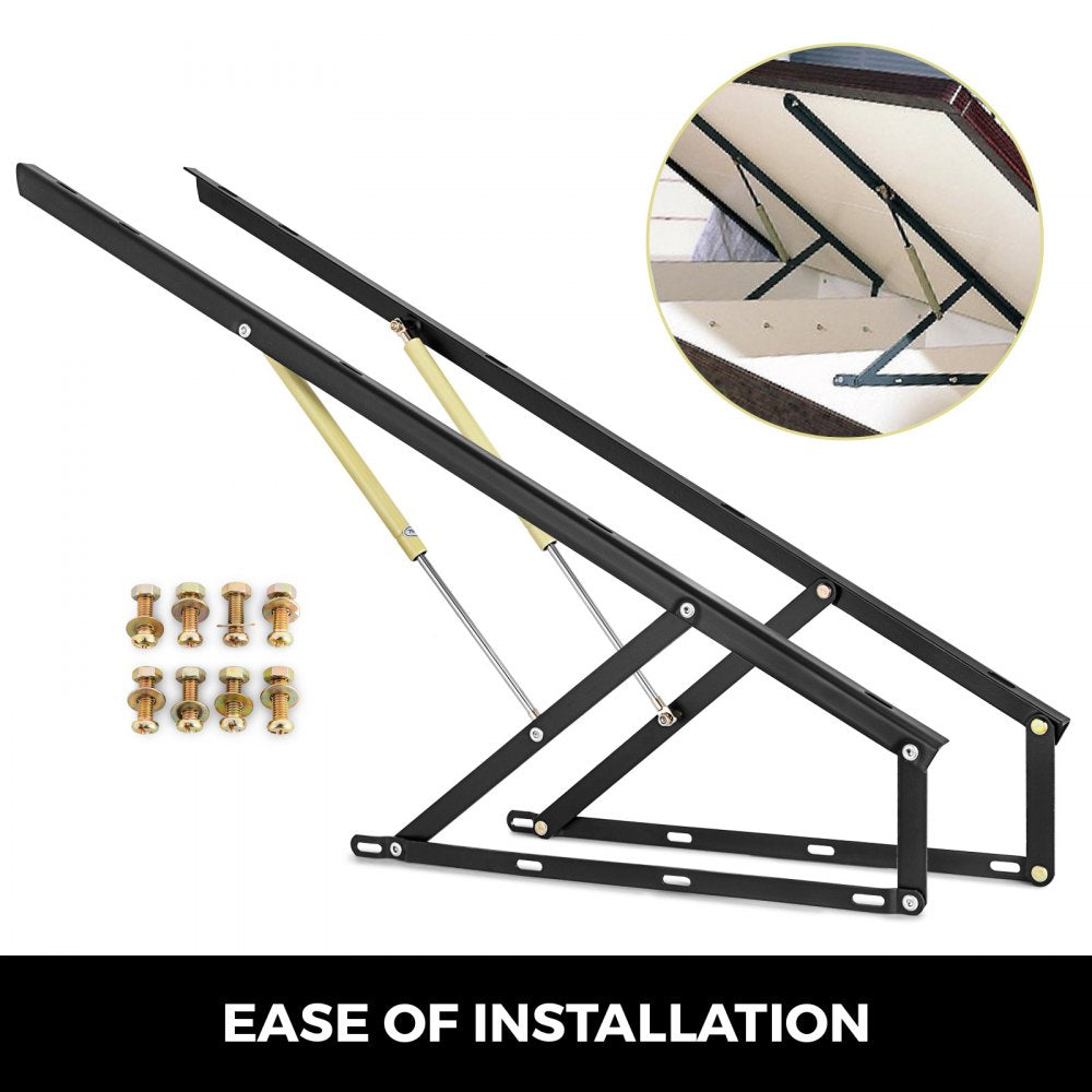 010264816705 - Heavy-Duty Hydraulic Bed Lift Mechanism for Efficient Storage