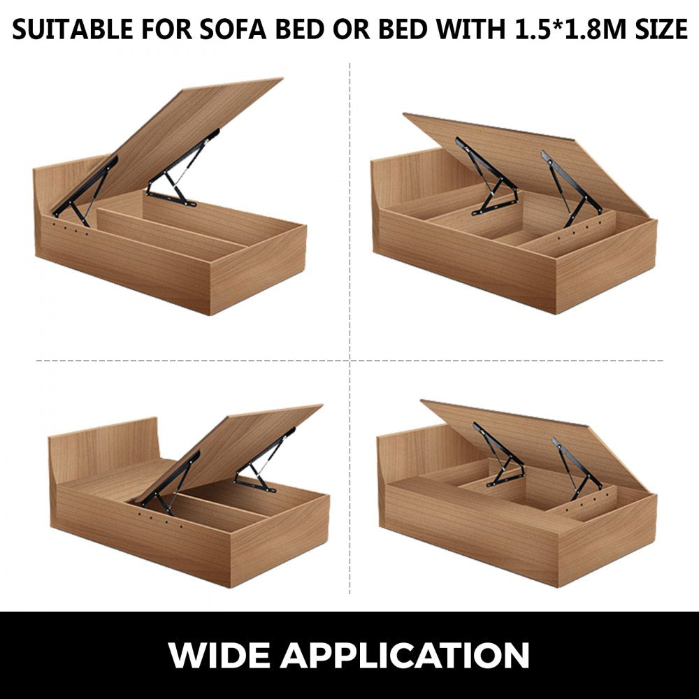 010264816705 - Heavy-Duty Hydraulic Bed Lift Mechanism for Efficient Storage