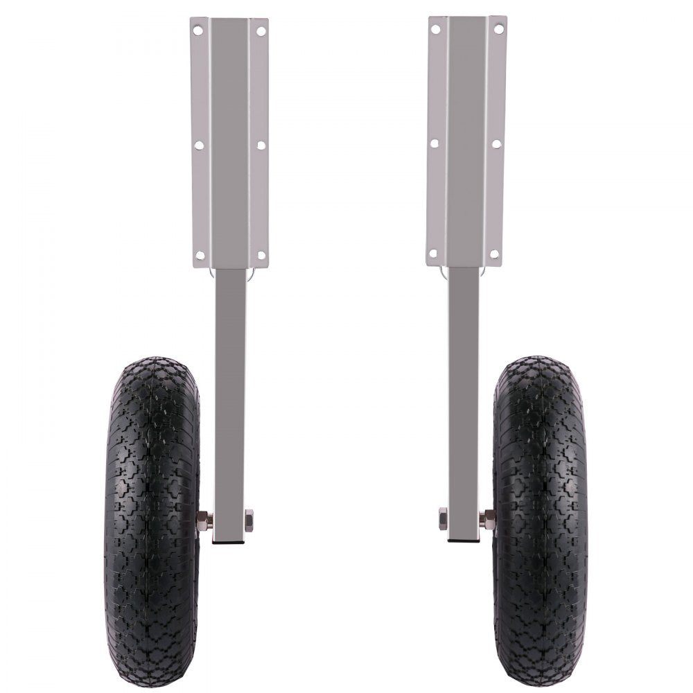 CYXSL15600 - 15" Rubber Boat Transom Wheels with 600 lbs Capacity