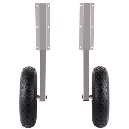 CYXSL15600 - 15" Rubber Boat Transom Wheels with 600 lbs Capacity