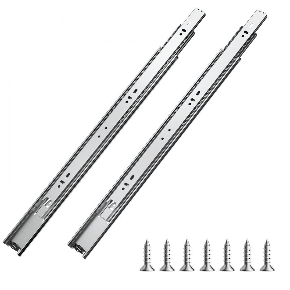 4530.450.ZC - Heavy-Duty 18" Drawer Slides, Galvanized Steel, 100 lbs Capacity