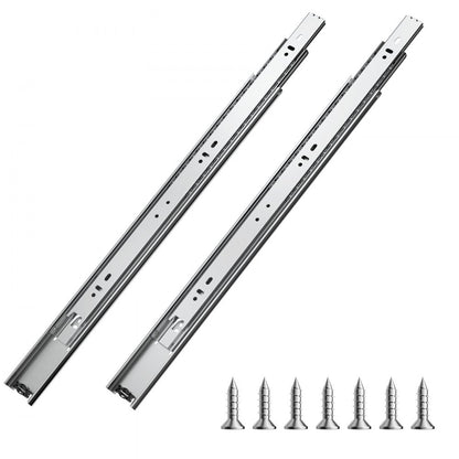 4530.450.ZC - Heavy-Duty 18" Drawer Slides, Galvanized Steel, 100 lbs Capacity