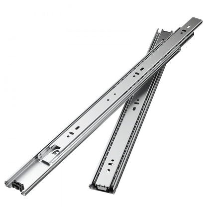 4530.450.ZC - Heavy-Duty 18" Drawer Slides, Galvanized Steel, 100 lbs Capacity