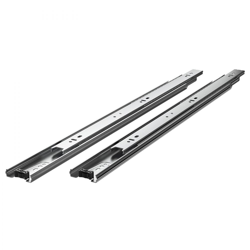 4530.500.ZC - 20" Full Extension Silent Drawer Slides, 100 lbs Capacity