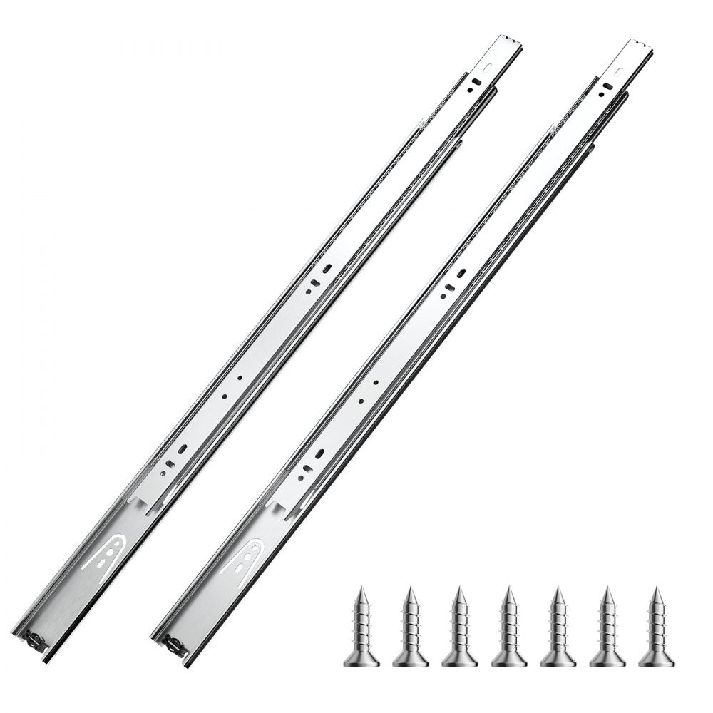 4530.550.ZC - Heavy-Duty 22" Side Mount Drawer Slides, 100lbs Capacity