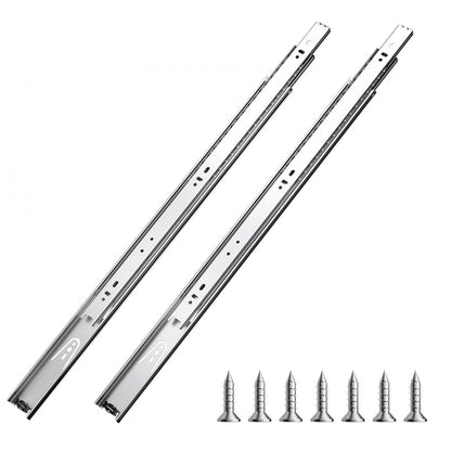 4530.550.ZC - Heavy-Duty 22" Side Mount Drawer Slides, 100lbs Capacity