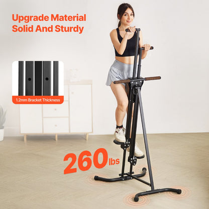 HY-B8006B - Adjustable Vertical Stair Climber for Full-Body Home Workouts