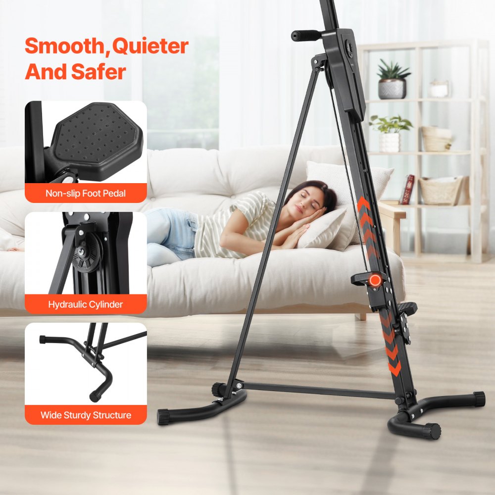 HY-B8006B - Adjustable Vertical Stair Climber for Full-Body Home Workouts