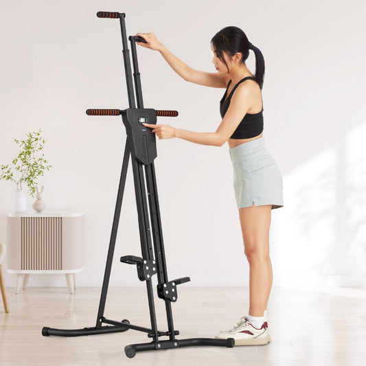 HY-B8006B - Adjustable Vertical Stair Climber for Full-Body Home Workouts