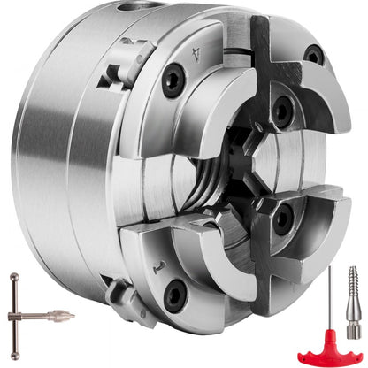 010407774309 - 2.75" VEVOR Wood Lathe Chuck with 1'' x 8 TPI Thread