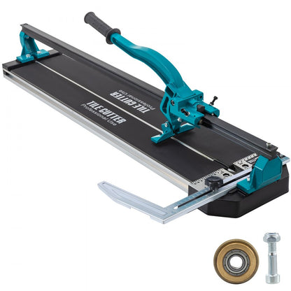 010124847290 - 31" Professional Manual Tile Cutter with Laser & Rubber Handle