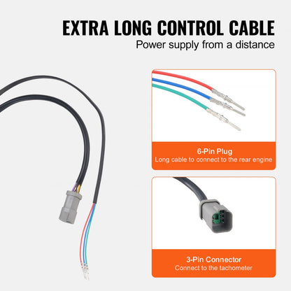 5006180 - Durable Evinrude Boat Throttle Control with Precise Operation