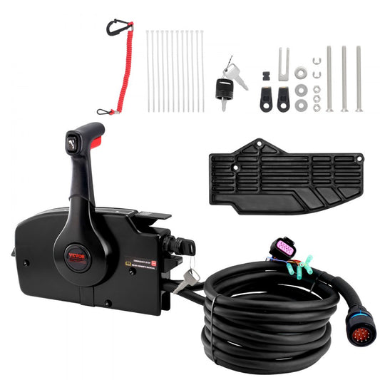 881170A13 - Durable Mercury PT Outboard Control Box with Smooth Operation and Trim Switch