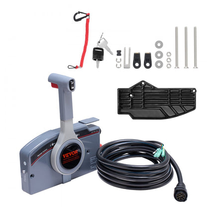 703-48205-16 - Durable Side-Mounted Boat Throttle Control for Yamaha 4-Stroke