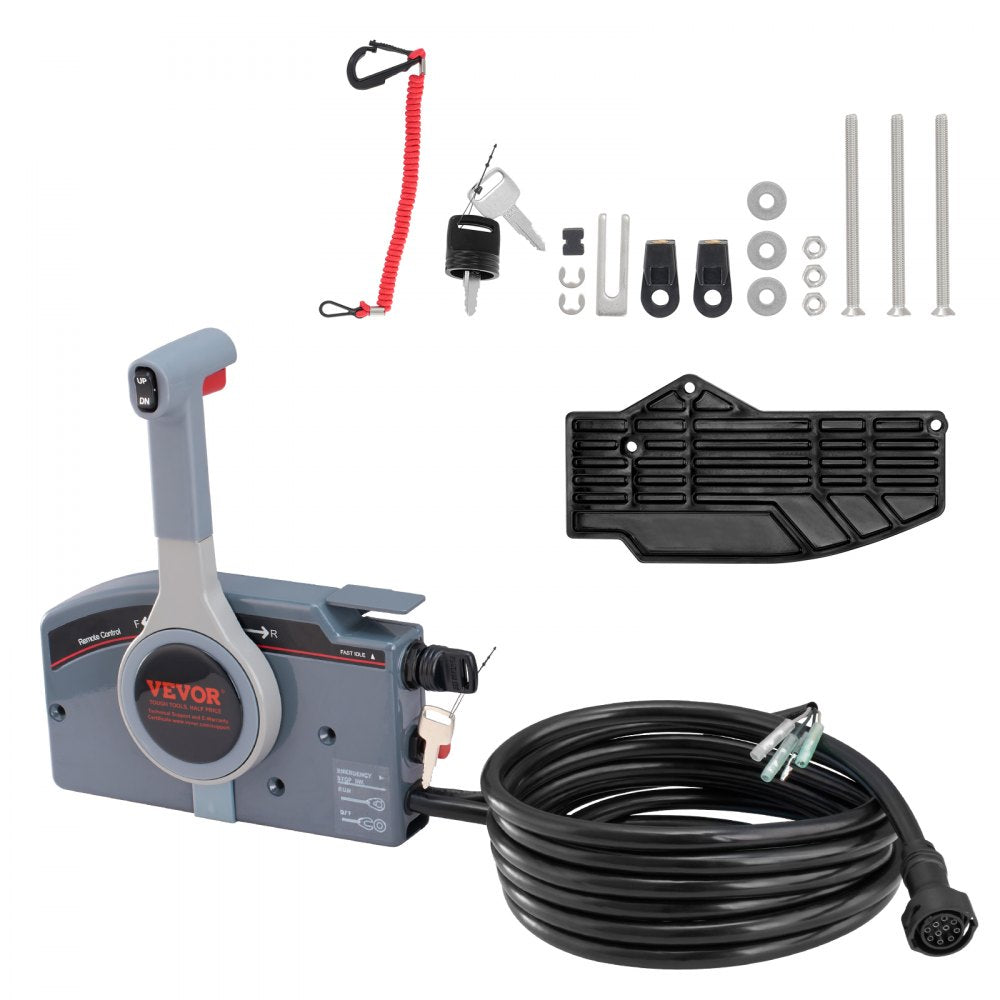 703-48205-16 - Durable Side-Mounted Boat Throttle Control for Yamaha 4-Stroke