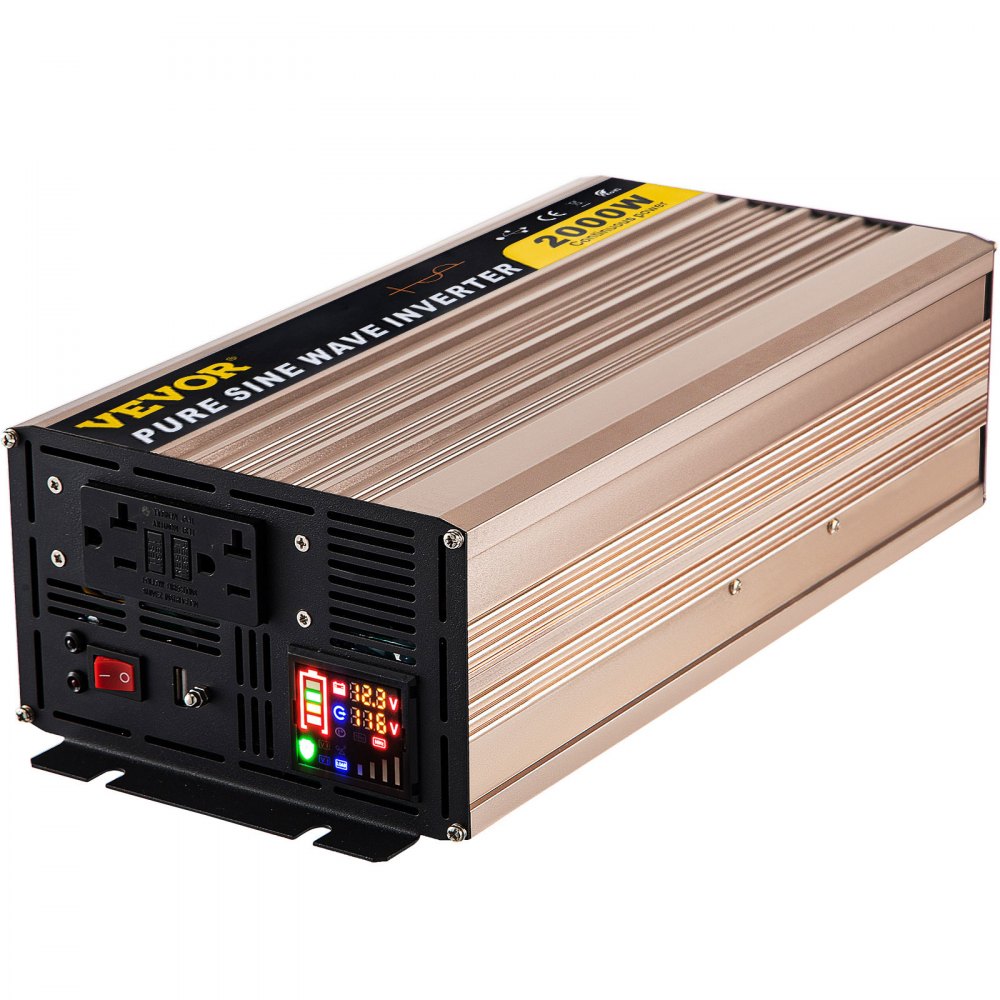 ZPX-2000W - Reliable 2000W Pure Sine Wave Inverter for Sensitive Devices