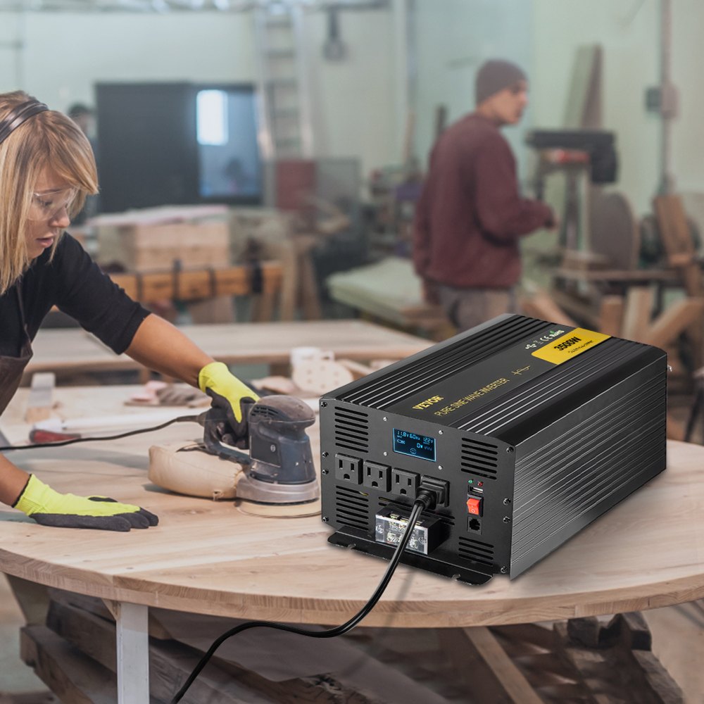 GYS-3500W - 3500W Pure Sine Wave Inverter with LCD & Remote Control