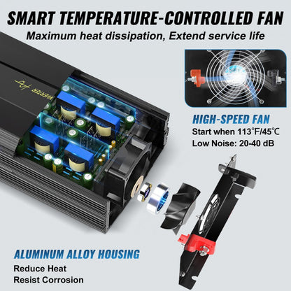 GYS-5000W - Efficient 5000W Pure Sine Wave Inverter with LCD Display