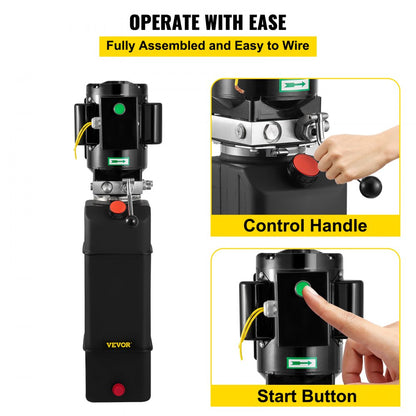 010197120359 - 14L Hydraulic Power Unit 2950 PSI for 2 & 4 Post Lifts