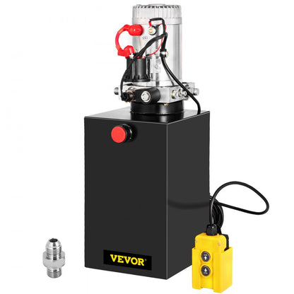 010429535100 - 12V Hydraulic Power Unit with 15-Quart Reservoir & Remote Control