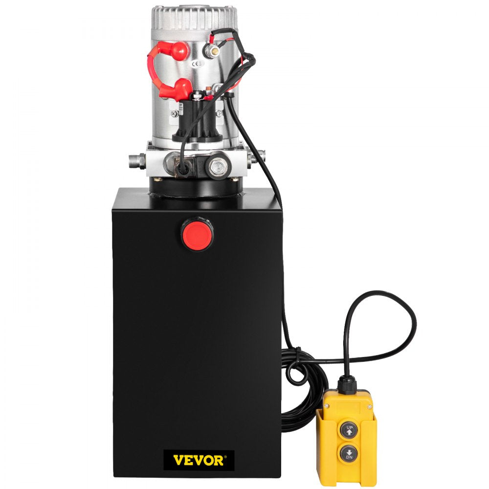 010429535100 - 12V Hydraulic Power Unit with 15-Quart Reservoir & Remote Control