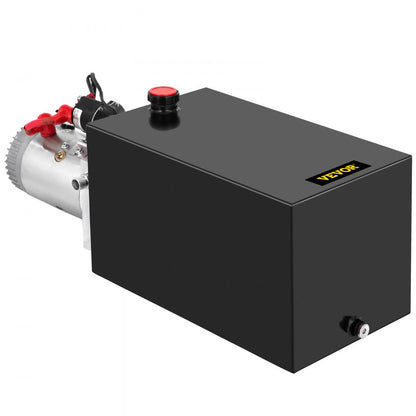010429535100 - 12V Hydraulic Power Unit with 15-Quart Reservoir & Remote Control