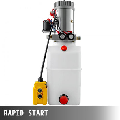 010262397090 - 6-Quart Hydraulic Pump for Double-Acting Cylinders