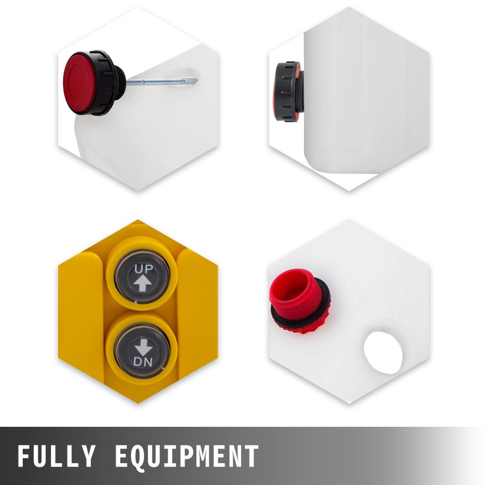 010262397090 - 6-Quart Hydraulic Pump for Double-Acting Cylinders