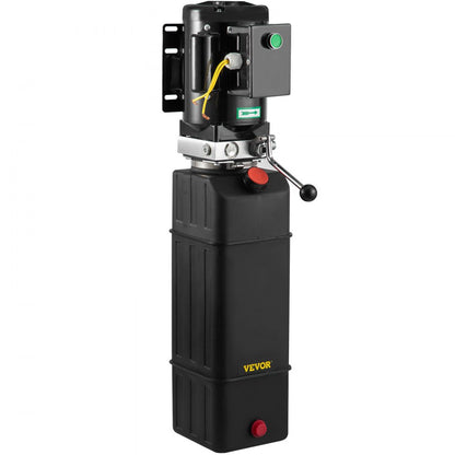 010981832825 - VEVOR 4 Gallon Hydraulic Pump, 2850 RPM, Single Acting