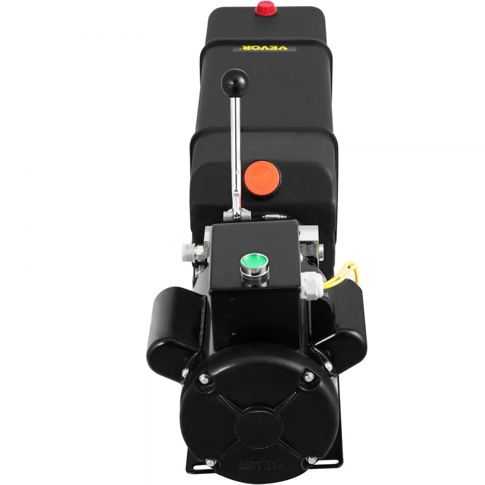 010981832825 - VEVOR 4 Gallon Hydraulic Pump, 2850 RPM, Single Acting