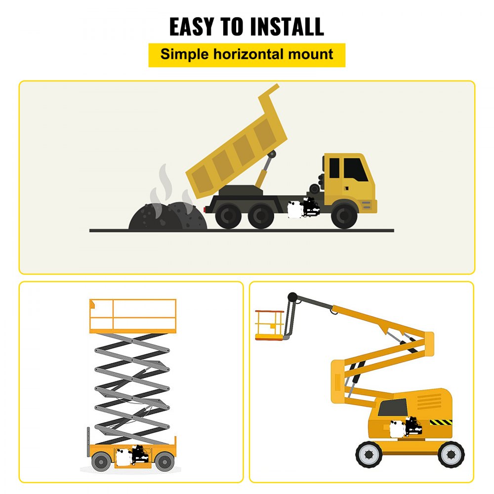 010892368957 - 4.5 Quart Double Acting Hydraulic Pump with 12V Motor