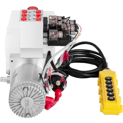 010760979809 - Heavy Duty 6-Way Hydraulic Pump for Dump Trailers