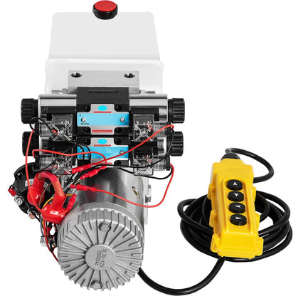 010437691562 - 8L 12V Hydraulic Power Pack for Dump Trailers & Lifting Platforms