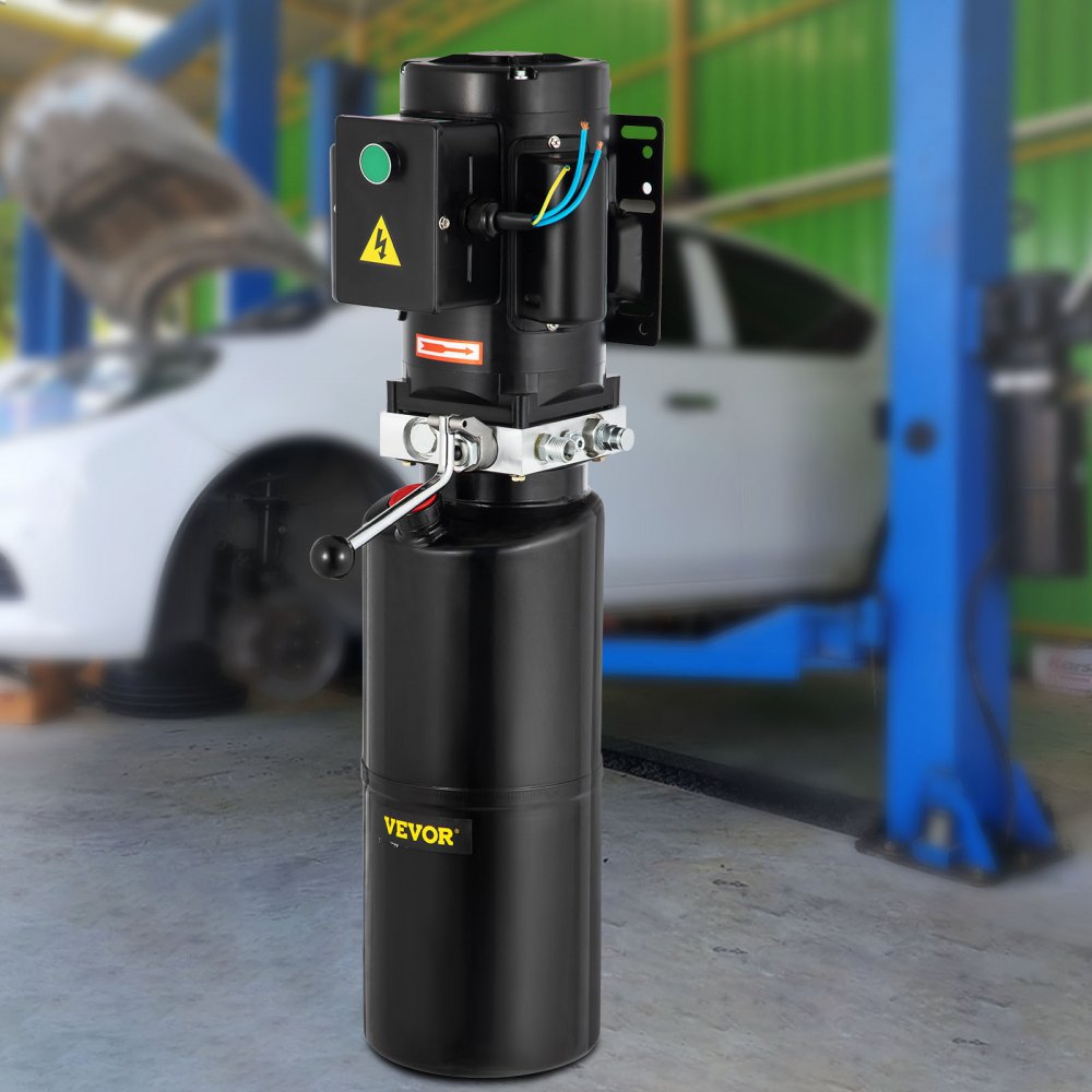 010633649034 - 110V Vehicle-Mounted Hydraulic Pump for Two & Four Post Lifts